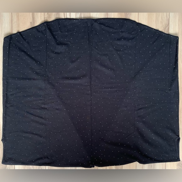 EUC Christmas holiday Sparkly knit cape cardigan - Picture 7 of 9